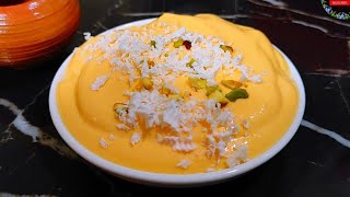 🥭Mango shrikhand| আম শ্রীখান্ড তৈরির অথেনটিক রেসিপি যার স্বাদ আপনাকে মুগ্ধ করবে ইনশাআল্লাহ।