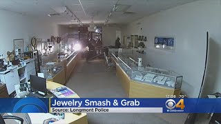 Watch: Police Search For Suspects In Smash, Grab Jewelry Heist