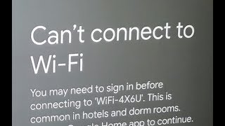 Fix Chromecast Can't Connect to Wifi
