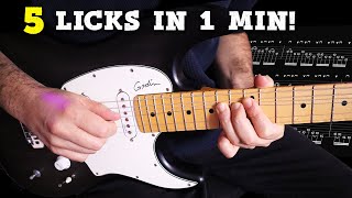 Great Pentatonic Licks To Level Up Your Solos! (No Talking)