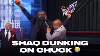 Shaq Tries To Put Chuck On A Poster | Inside The NBA