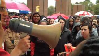 Raw Video From The Unlv Student Protest