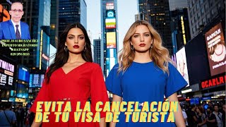 Últimas Noticias De Inmigración🔴Urgente! Cómo Evitar La Cancelación De Tu visa De Turista.