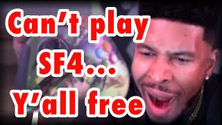 LowTierGod STILL SALTY WHEN WINNING IN SF4 + MANOR INFILTRATION (Immo342 Streams)