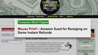 Amazon sued over refund reversals