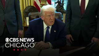 President Trump pushes reciprocal tariffs