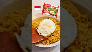 A Korean girl makes Indonesia's famed Indomie Mi Goreng 🇮🇩 #indonesian #ramen #mukbang #asmr #shorts