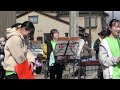 福岡中学校　吹奏楽部演奏　2023年3月5日　第14回ふくおかひなまつり