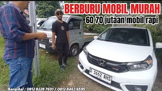 Cari mobil bekas murah 60 70 jutaan mobil rapi showroom rumahan Aal jaya mobilindo