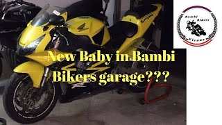 New Engine Honda CBR 954 RR SC 50 in Bambi Bikers garage