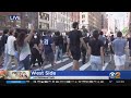 Protesters On The Move In New York City For Seventh Day Of Demonstrations
