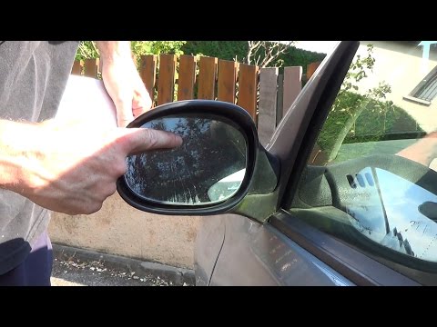 1 minute to replace a side mirror glass 1 minute to replace a side mirror glass