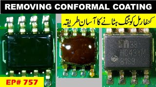 {757} Removing Conformal Coating from electronics circuit boards