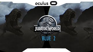 SBS 1080p► JURASSIC WORLD: Blue VR Part 2 Samsung Gear VR Gameplay • Realidade Virtual • GearVR 2018