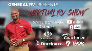 General RV Presents: 2020 Virtual RV Show | LIVE Saturday 9/26