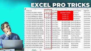 How to handle missing dates in Excel? How to add missing dates in excel easily?