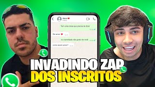 INVADINDO ZAP DOS INSCRITOS 🤣 MANDAMOS COISAS +18 no GRUPO DA FAMILIA 😈 Ft. yagostoso