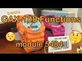 CASIO G-Shock GAX-100 Functions | MODULE 5484 Tidegraph model tutorial