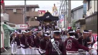 平成25年9月15日　春木地区祭礼(本宮)　午前曳行