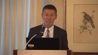 Hisashi Ikeda speaks at MLI's event on \