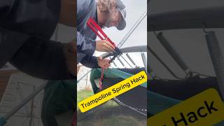Nooo Waaay! Trampoline Spring Hack #lifehack