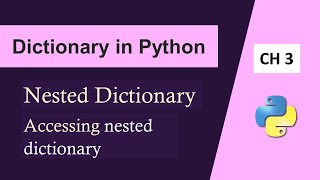 Python Tutorial For Beginners in Hindi -147 | Accessing Nested Dictionary |Nested Dictionary Python
