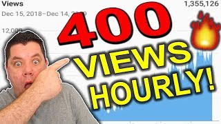 How to Get More Views on YouTube Fast!? (400 Views an HOUR!)