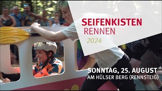 Seifenkistenrennen am Hülser Berg 2024