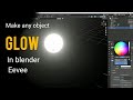 Make Any Object Glow in Blender | Easy Eevee Lighting Trick (No Geometry Nodes!)