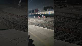 EMU Train from Chennai Central arriving at Ambattur Railway station