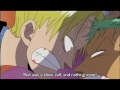 one piece zoro and sanji soo close kisses xd very funny