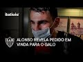 JUNIOR ALONSO CHEGA EM BH E REVELA PEDIDO AO GALO