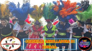 CUADRILLA 🎭👑 || “ARROLLADORA DE XONACA” 🎭💚 👑|| HUEHUES 2025 🎭👑👑