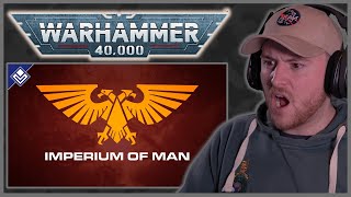 Royal Marine Reacts To Imperium of Man | Warhammer 40,000 |The Templin Institute