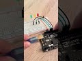 Traffic lights controlled by Arduino