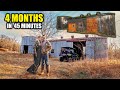 Turned Abandoned 60 ACRE RANCH into A SUSTAINABLE Homestead / 4 MONTHS in 45 Minutes / OFF GRID