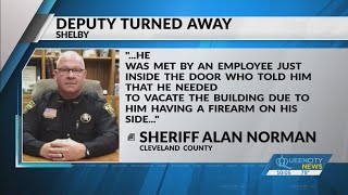 Deputy told to disarm by Shelby Social Security Office manager, sheriff says