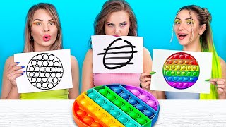 Funny Drawing Challenge/ Who Draws It Better?