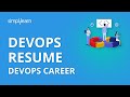 DevOps Resume | DevOps Engineer Skills & Resume | DevOps Career | DevOps Tutorial | Simplilearn