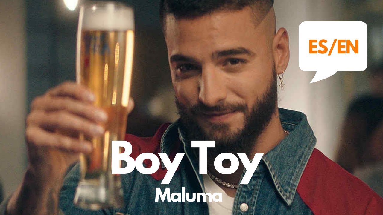 Maluma - Boy Toy (Lyrics / Letra English & Spanish) Translation ...