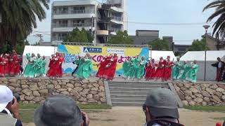 ふくのやまよさこい2017 夢舞隊（中央公園）