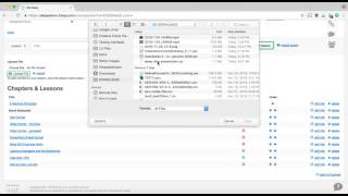 How to upload SCORM courses