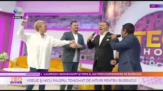 Teo Show (25.02.2022) - Vali Vijelie si Nicu Paleru, petrecere pentru Bursucu!