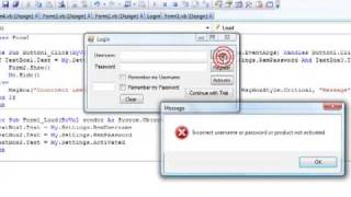 Visual Basic 2008 Advanced Login Box Part 1 of 2