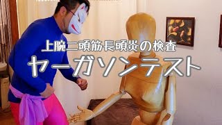 上腕二頭筋腱長頭炎の検査方法【ヤーガソンテスト】