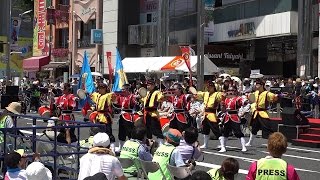 琉球舞団昇龍祭太鼓（海の声）/ 新宿エイサーまつり2016オープニングアクト３