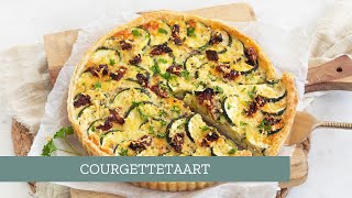 Courgettetaart - hartige taart 💚 | LeukeRecepten.nl