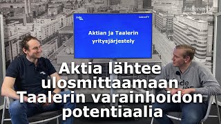 Aktia lähtee ulosmittaamaan Taalerin varainhoidon potentiaalia