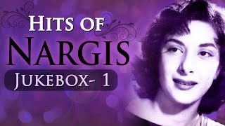 Nargis Dutt Top Songs Collection in Bollywood (HD) - Best Of Nargis Hits JUKEBOX - Old Is Gold