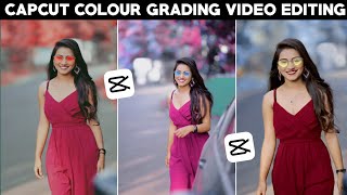 Capcut Colour Grading Video Editing | Video Background Colour Change In Capcut